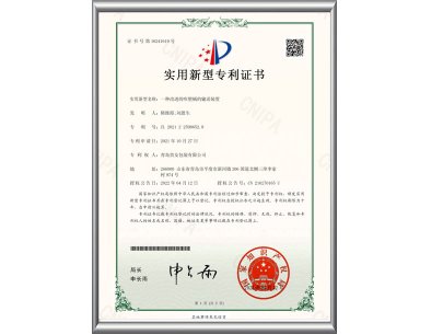 一種改進(jìn)的吹塑桶的輸送裝置-實(shí)用新型專利證書